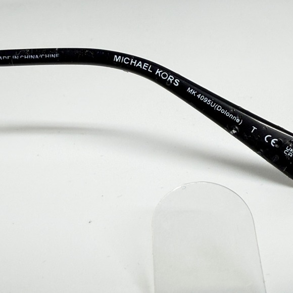 Michael Kors MK4095U Dolonne 3005 Black Gold Square Eyeglasses 53-17-140 21770 - Picture 6 of 7